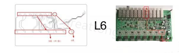 根據(jù)客戶端提供的信息，確認(rèn)為L(zhǎng)6層光口8與芯片8之間的兩條差分阻抗線調(diào)試不通-深圳宏力捷