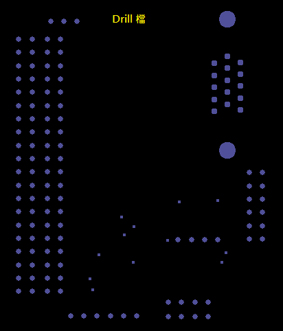 產(chǎn)生Drill File及 Map File 的Gerber 檔案，此會產(chǎn)生描述此PCB所用到的鉆孔的孔徑尺寸及鉆孔的座標資訊。